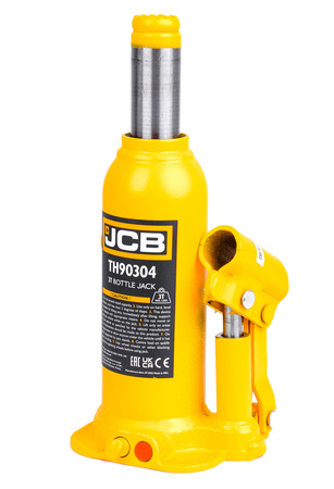 Podnośnik hydrauliczny słupkowy butelkowy maszynowy samochodowy lewarek 3T JCB