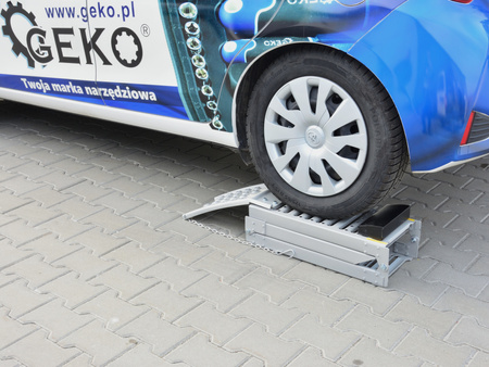 Rampy Podjazdy Najazdy składane stalowe 2 szt. 500 kg GEKO