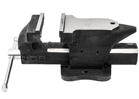 Profesjonalne imadło ślusarskie 125mm stalowe z kowadłem JCB