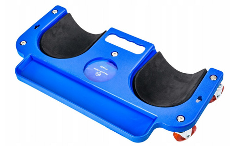 Leżanka klęcznik warsztatowy serwisowy pod kolana wózek na kółkach FALON-TECH