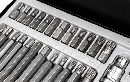 Zestaw bitów profesjonalne imbus torx spline walizka 40el FORCEKRAFT
