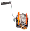 Wyciągarka korbowa linowa uciąg 1125 kg 2500 LBS FALON-TECH