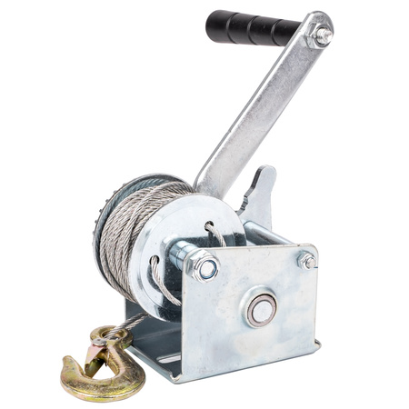 Wyciągarka wciągarka ręczna korbowa linowa 500 LBS 200kg FALON-TECH