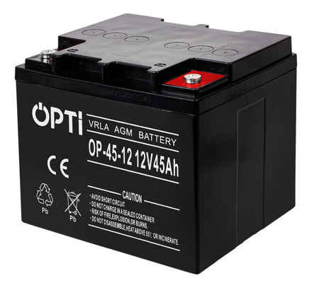 Akumulator AGM OPTI 12V 45Ah Bezobsługowy VOLT POLSKA