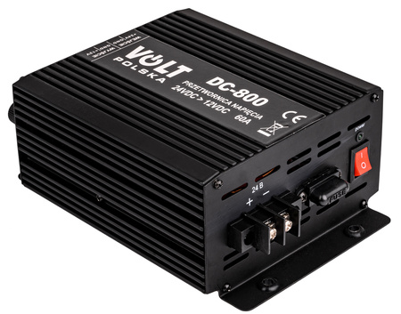 Reduktor napięcia 24v / 12v przetwornica prądu 800w VOLT POLSKA