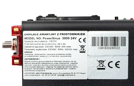 Przetwornica UPS Powersinus-2000W/6000W (24V/230V/2000W-6000W) VOLT POLSKA
