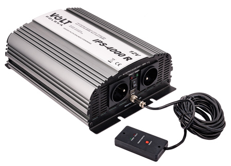 Przetwornica samochodowa IPS-4000R 12V/230V 2000/4000W VOLT POLSKA