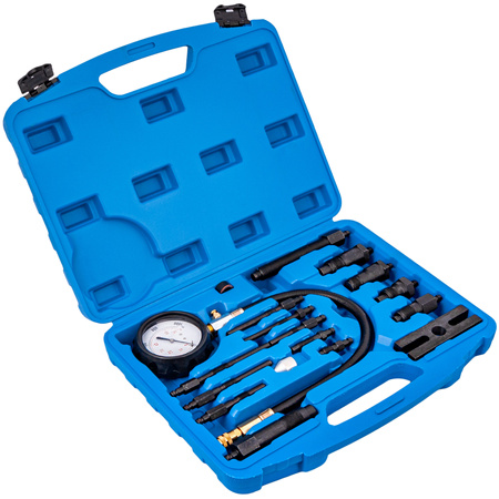 Tester ciśnienia miernik sprężania diesel 17 szt SILVER