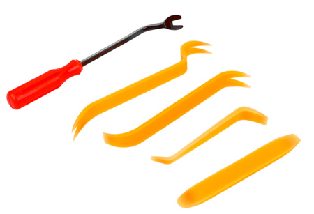 Zestaw spinki samochodowe klipsy tapicerki kołki łyżki etui 230 szt FALON-TECH