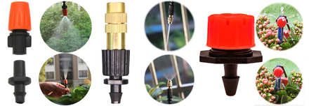 Zestaw do nawadniania irygacji kurtyna wodna wąż ogrodowy + sterownik PRO-400 VOLT POLSKA