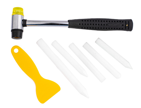 Zestaw naprawczy do usuwania wgnieceń wgniotek karoserii auta 45 szt. PDR FALON-TECH