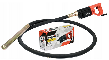 Wibrator zagęszczarka do betonu 1200W + buława 3m YATO