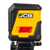 Poziomica laserowa krzyżowa 10m samopoziomująca + statyw JCB