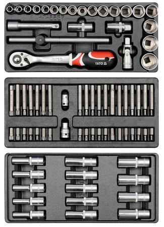 Szafka wózek warsztatowy 185 el YT-55307 YATO