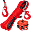 Lina syntetyczna syntetyk do wyciągarki wciągarki hak kausza 8mm 24m 4X4 off road TITANIUM WINCH