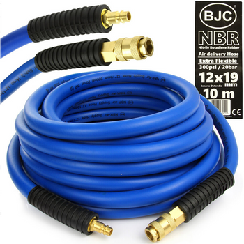 Profesjonalny wąż ciśnieniowy zakuwany 12x19mm 10m BJC