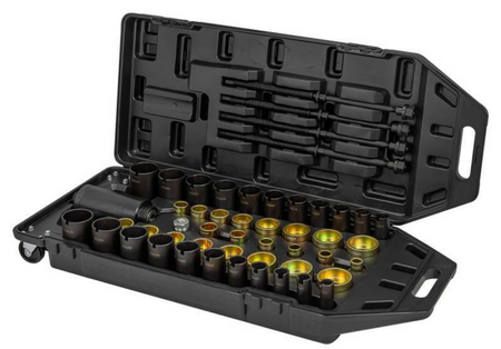 Ściągacz tulei i łożysk wahacza adaptery prasy 49el JCB