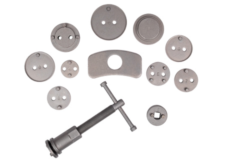 Zestaw do wyciskania tłoczków hamulcowych 12 elementów FALON-TECH