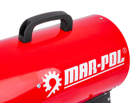 Nagrzewnica dmuchawa gazowa piecyk 20kW wąż + reduktor MAR-POL