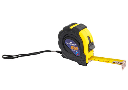 Miara zwijana taśma z blokadą 5mx19mm metrówka FALON-TECH
