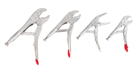 Szczypce zaciskowe Morse'a 125-250 mm (5-10") Zestaw 4 szt SILVER