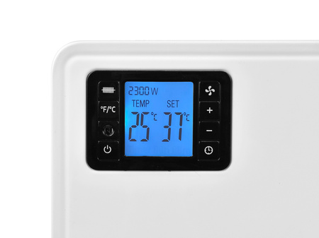 Grzejnik elektryczny konwektorowy termostat LCD pilot 2000W GEKO