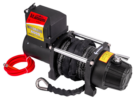 Wyciągarka colorado fast gear 8000lbs TITANIUM WINCH
