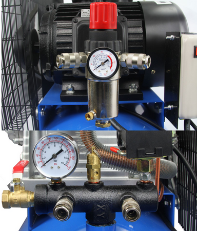 Kompresor olejowy sprężarka 200l 600l/min 4kW/5,5 KM MAR-POL