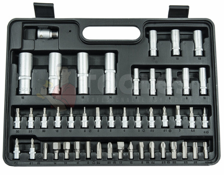 Zestaw Klucze Nasadowe 94el + Bity Torx Hex SPLINE 40el YATO