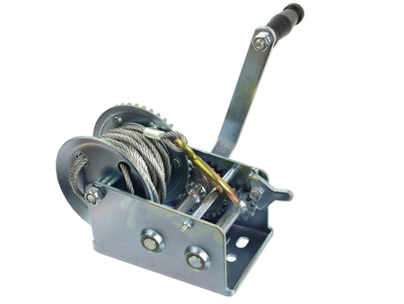 Wyciągarka korbowa linowa uciąg 1136 kg 2500 LBS GEKO