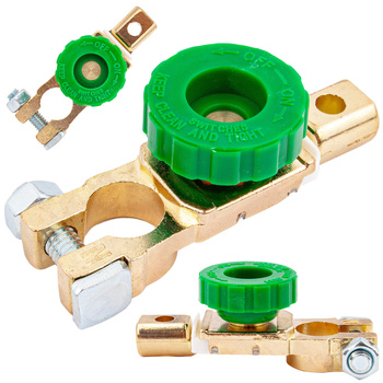 Klema ujemna Hebel wyłącznik masy akumulatora rygiel 500A FALON-TECH