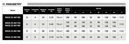 Pompa cyrkulacyjna obiegowa do pieca C.O. MAGI 25-60/180 elektroniczna IBO