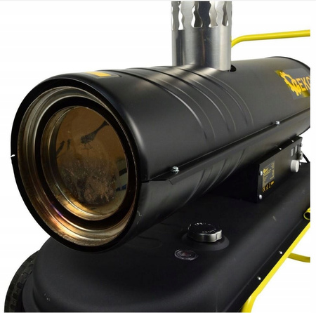 Nagrzewnica olejowa z termostatem LCD 40kW (odprowadzanie spalin) GEKO