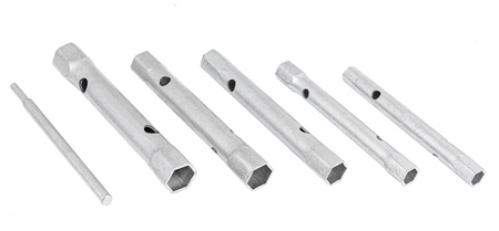 Klucze rurowe 8-17 mm zestaw kluczy 6 el. +płachta AW NARZĘDZIA