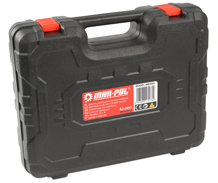 Sekator akumulatorowy kowadełkowy nożyce ogrodowe elektryczne 2x aku MAR-POL