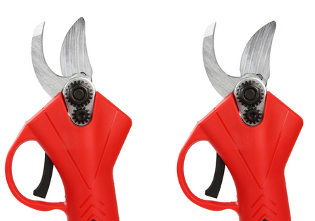 Sekator akumulatorowy kowadełkowy nożyce ogrodowe elektryczne 2x aku MAR-POL