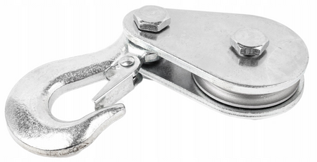 Wyciągarka zblocze z hakiem do wyciągarki linowej bloczek budowlany 1T ATV TITANIUM WINCH