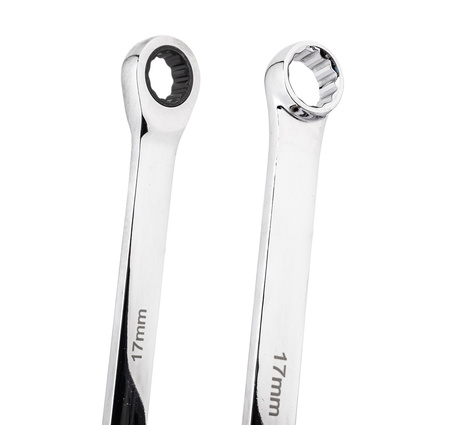 Zestaw klucze oczkowe z grzechotką do napinaczy 10 elem. 8-19 mm FALON-TECH