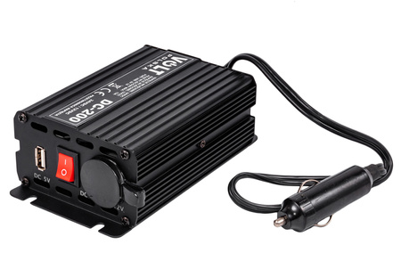 Reduktor napięcia samochodowy 200W (24V na 12V) DC-200 VOLT POLSKA