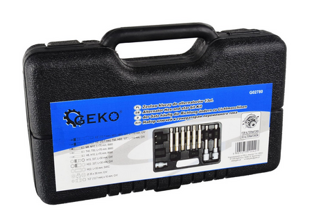 Klucze do alternatorów 13 sztuk GEKO