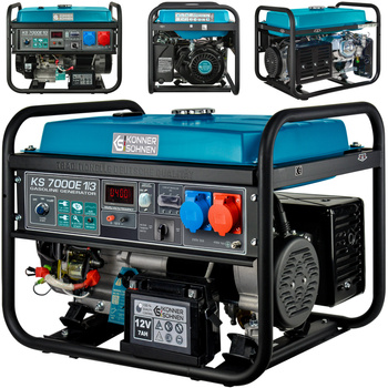 Agregat generator prądu benzynowy KS 7000E 1/3 Könner & Söhnen KS