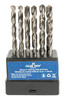 Wiertła do metalu 1-10 mm wiertło (zestaw 19 szt) FALON-TECH