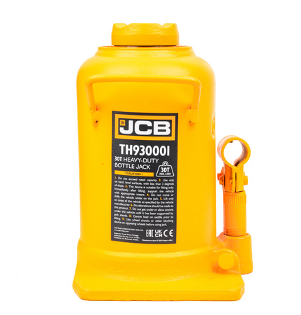 Podnośnik hydrauliczny słupkowy butelkowy maszynowy mocny lewarek 30 T JCB