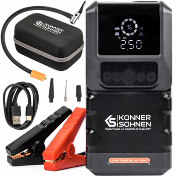 Urządzenie rozruchowe ze sprężarką JSP-1300 4w1 Könner & Söhnen KS