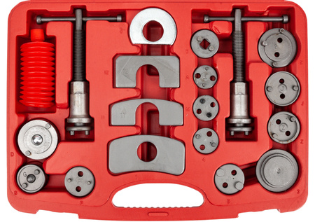 Zestaw do wyciskania tłoczków hamulcowych 35 el SILVER