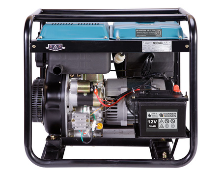 Agregat generator prądu diesel KS 8100HDE (euro V) 6500w Könner & Söhnen KS