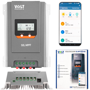 Regulator napięcia paneli fotowoltaicznych 40A 150V 24/48V MPPT z Panelem LCD VOLT POLSKA