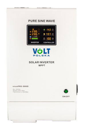 Przetwornica solarna UPS SINUSPRO 5000S (48V/5000W) VOLT POLSKA