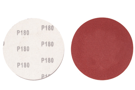 Papier ścierny na rzep krążek dysk 125mm P180 100szt SILVER