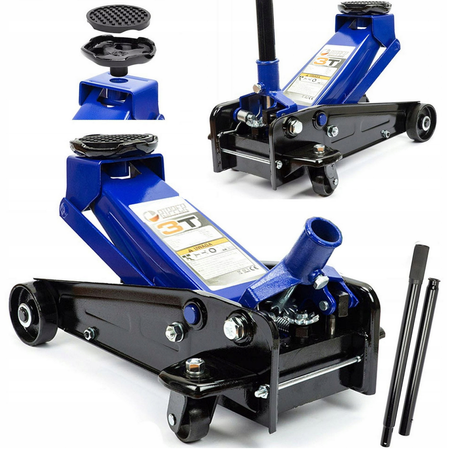 Podnośnik samochodowy niskoprofilowy lewarek żaba 3T BJC